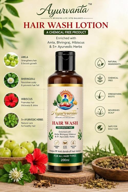 Hair Wash for Healthy Hair